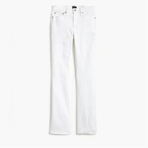 J. Crew Jeans Bootcut White Casual Neutral Factory Denim Trendy